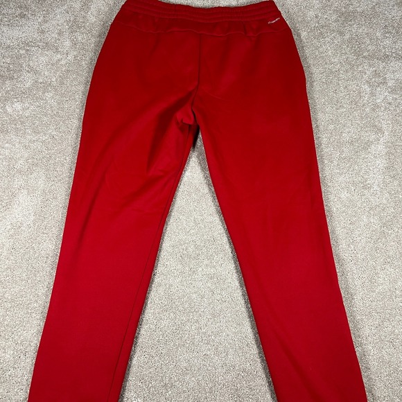 Adidas Mens Large Red NC State Tapered Leg Training Workout Track Pants‎ NWT - Picture 6 of 9